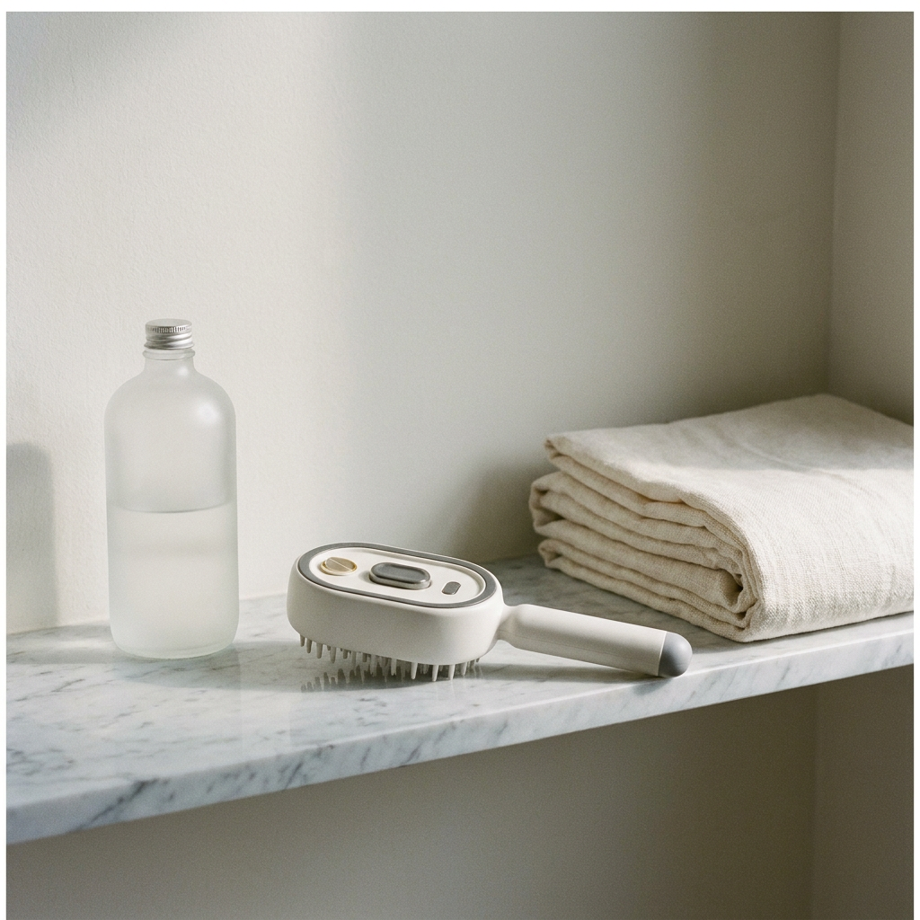 Klinaly Brosse Vaporisante 4-en-1